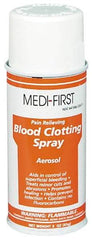Medique - 3 oz Wound Care Spray - Comes in Aerosol Can, Blood Clotting Spray - Industrial Tool & Supply