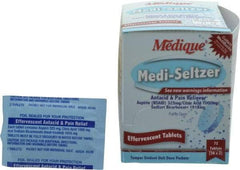 Medique - Medi-Seltzer Tablets - Antacids & Stomach Relief - Industrial Tool & Supply