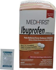 Medique - Medi-First Ibuprofen Tablets - Headache & Pain Relief - Industrial Tool & Supply