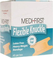 Medique - Knuckle Self-Adhesive Bandage - Woven Fabric Bandage, Latex Free - Industrial Tool & Supply
