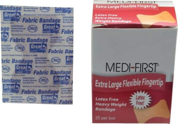 Medique - Fingertip Self-Adhesive Bandage - Woven Fabric Bandage, Latex Free - Industrial Tool & Supply