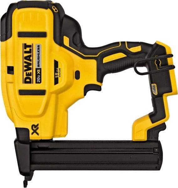 DeWALT - 1/4" Crown, 18 Gauge, 100 Staple Capacity Power Stapler - Industrial Tool & Supply