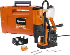 Fein - 3/4" Chuck, 10.25" Travel, Portable Magnetic Drill Press - 450 RPM, 9.17 Amps, 1100 Watts, 120 Volts, 9' Cord Length - Industrial Tool & Supply