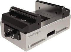 Schunk - 160mm Jaw Width, 480mm Max Jaw Opening, 50mm Throat Depth, Manual Precision Self Centering Vise - Industrial Tool & Supply