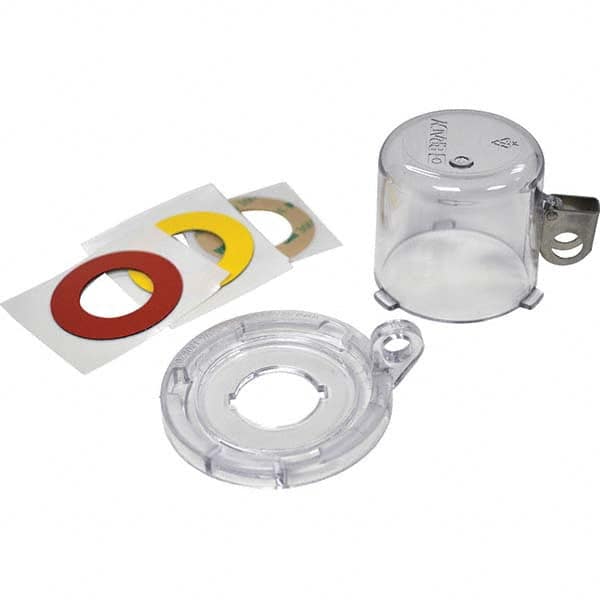 Brady - Pneumatic & Valve Lockouts Type: Push-Button & Rotary Switch Lockout Maximum Valve Handle Size (Inch): 0.870 - Industrial Tool & Supply