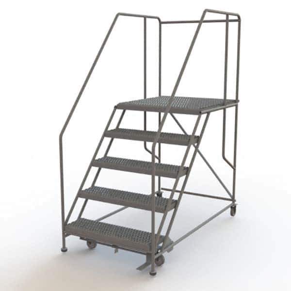 TRI-ARC - Rolling & Wall Mounted Ladders & Platforms Type: Rolling Work Platform Style: Steel Work Platform - Industrial Tool & Supply