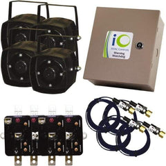 iO HVAC Controls - 1 or 3 Phase, 24 VAC, 0-2A Amp, 2 Max Fuse A, Air Conditioner Theft Alarm - 11" Wide x 11" Deep x 11" High, For Use with Condensing Unit - Industrial Tool & Supply