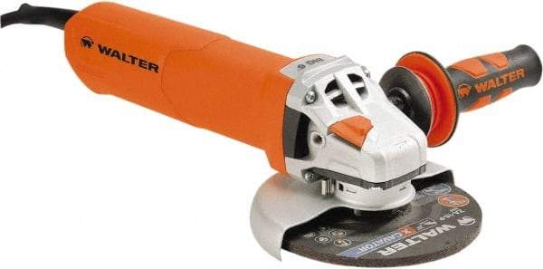 WALTER Surface Technologies - 6" Wheel Diam, 9,600 RPM, Corded Angle & Disc Grinder - 5/8-11 Spindle - Industrial Tool & Supply