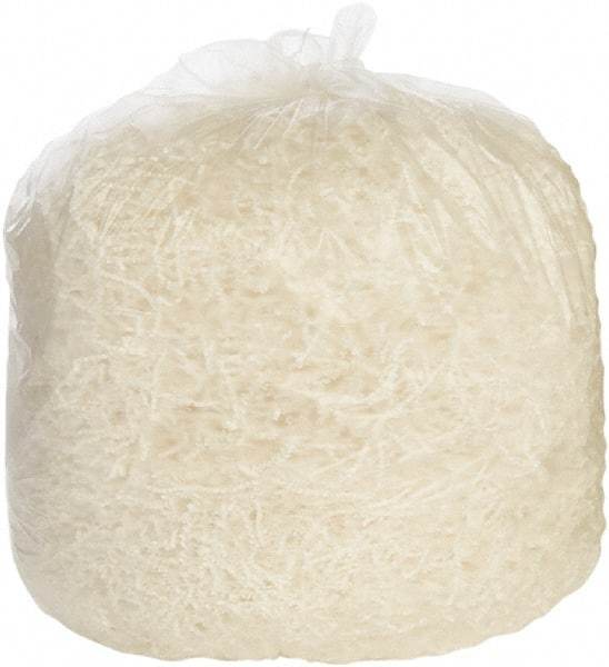 Ability One - 0.95 mil Thick, Heavy-Duty Trash Bags - Linear Low-Density Polyethylene (LLDPE), Drawstring, Flat Pack Dispenser, 33" Wide x 44" High, Clear - Industrial Tool & Supply