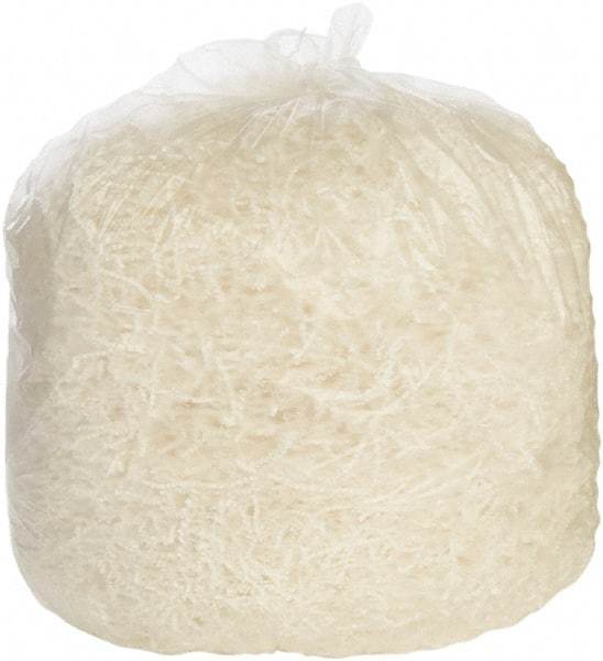 Ability One - 1.5 mil Thick, Heavy-Duty Trash Bags - Linear Low-Density Polyethylene (LLDPE), Drawstring, Flat Pack Dispenser, 40" Wide x 48" High, Clear - Industrial Tool & Supply