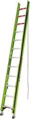 Little Giant Ladder - 24' High, Type IAA Rating, Fiberglass Extension Ladder - 375 Lb Capacity, 22' Working Length - Industrial Tool & Supply