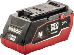 Metabo - 36 Volt Lithium-Ion Power Tool Battery - 6.2 Ahr Capacity, 2 hr Charge Time, Series 36V LiHD - Industrial Tool & Supply