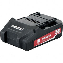 Metabo - 18 Volt Lithium-Ion Power Tool Battery - 2 Ahr Capacity, 40 min Charge Time, Series 18V Li-Power - Industrial Tool & Supply