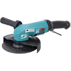 Dynabrade - 7" Max Disc, 8,500 RPM, Pneumatic Handheld Disc Sander - 115 CFM, 1/2 NPT Inlet, 2.8 hp, 90 psi - Industrial Tool & Supply