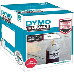 Dymo - Labels, Ribbons & Tapes Type: Extra Large Shipping Labels Color: White - Industrial Tool & Supply