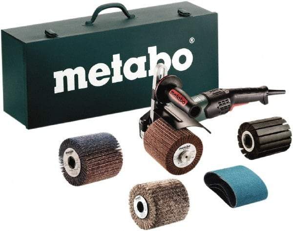 Metabo - 4 to 8" Pad Diam, 800 to 3,000 RPM, 0.25 hp, Handheld Electric Burnisher - 5/8-11" Spindle Thread, 14.5 Amps, 120 Volts - Industrial Tool & Supply