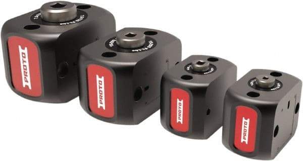 Proto - 4 to 36 Ft/lb, Bench Mount Torque Transducer - Accurate to 0.5% From 3.6 to 36.5 Ft/Lbs, 12" OAL, 3/8" Drive - Industrial Tool & Supply