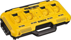 DeWALT - 20 Volt, 4 Battery Lithium-Ion Power Tool Charger - 1 hr & 30 min to Charge, AC Wall Outlet Power Source - Industrial Tool & Supply