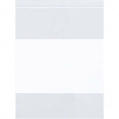 Value Collection - Pack of (1000), 5 x 8" 4 mil Reclosable Poly Bags - Industrial Tool & Supply