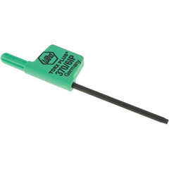 Wiha - IP6 Torx Plus Key - Flag-Style, 35mm Length Under Head, 2.6" OAL - Industrial Tool & Supply
