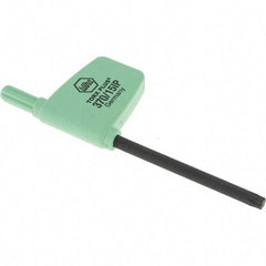 Wiha - IP15 Torx Plus Key - Flag-Style, 45mm Length Under Head, 3.1" OAL - Industrial Tool & Supply