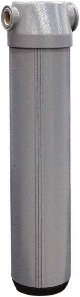 Alpha-Pure - 5 CFM at 100 psi Inlet, 5.75 CFM at 150 psi, 5 CFM at 100 psi Outlet, Desiccant Air Dryer - 1/4" Female NPT x 4.27" Long x 4.9" Wide x 10" High - Industrial Tool & Supply