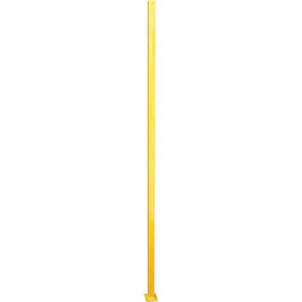 Vestil - 8' High, Yellow Hinged Door - Industrial Tool & Supply