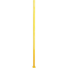 Vestil - 8' High, Yellow Hinged Door - Industrial Tool & Supply