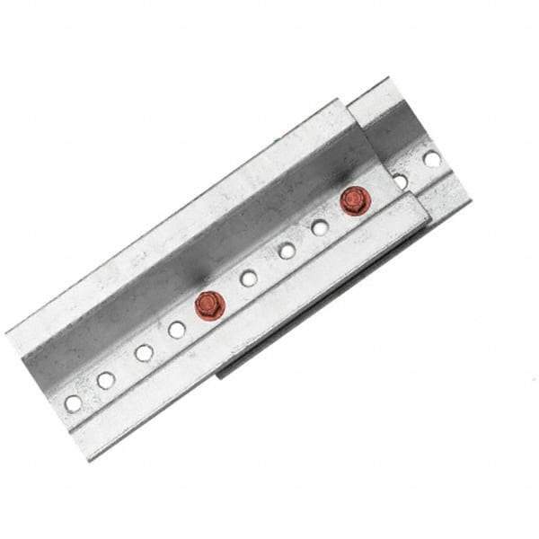 Nucor - Galvanized Traffic Sign Mounting Hardware - Steel, Silver - Industrial Tool & Supply