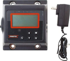 Proto - 5 to 50 Ft/lb, Electronic Torque Tester - Accurate to ± 1% CW and ± 3% CCW Digit Accuracy, 5-5/8" OAL, 3/8" Drive - Industrial Tool & Supply