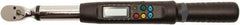 Proto - 3/8" Drive Electronic Torque Wrench - 5 Ft/Lb to 99 Ft/Lb Torque, 0.1 Ft/Lb Graduation, Ratchet Head - Industrial Tool & Supply
