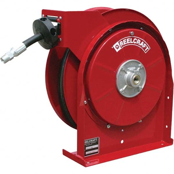 Reelcraft - 25' Spring Retractable Hose Reel - Industrial Tool & Supply