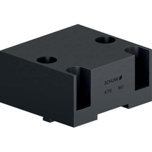 Schunk - Vise Jaws Jaw Shape: Flat Jaw Width (mm): 55.00 - Industrial Tool & Supply