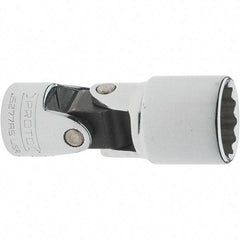 Proto - 5/8", 3/8" Drive, Intermediate Hand Socket - 12 Points, 2-1/4" OAL, Steel, Full Polish Finish - Industrial Tool & Supply