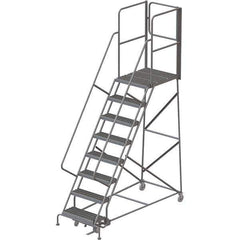 TRI-ARC - Rolling & Wall Mounted Ladders & Platforms Type: Rolling Warehouse Ladder Style: Rolling Platform Ladder - Industrial Tool & Supply