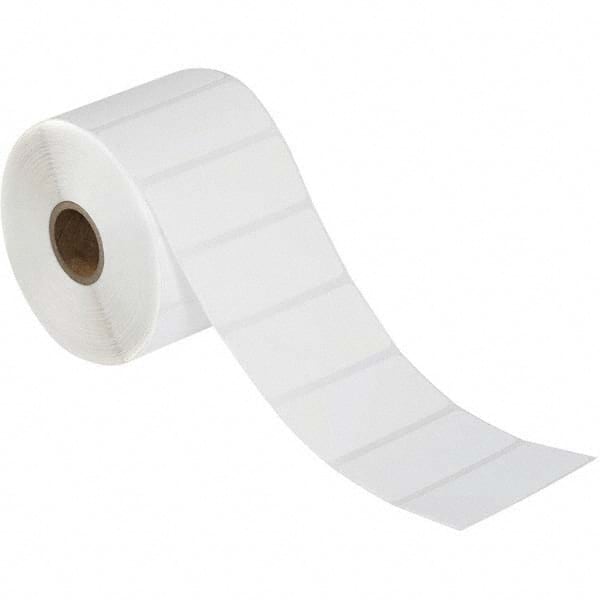 Value Collection - Pack of 12 Rolls, 1,310 Labels per Roll, 3" x 1" White Paper Thermal Labels - Industrial Tool & Supply