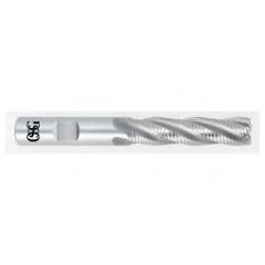 1-1/2 x 1-1/4 x 2 x 4-1/2 6 Fl HSS-CO Roughing Center Cutting End Mill -  Bright - Industrial Tool & Supply