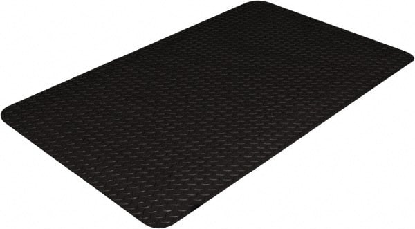 Ability One - 5' Long x 3' Wide x 9/16" Thick Dry/Wet Environment Anti-Fatigue Matting - Industrial Tool & Supply