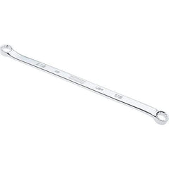 Proto - 1/2" x 9/16" 12 Point Box Wrench - Double End, 53/64" Head Diam x 3/8" Head Thickness, 11-35/64" OAL, Steel, Polished Finish, 15° Offset - Industrial Tool & Supply