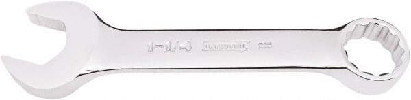 Proto - 1-1/4" 12 Point Combination Wrench - 15° Offset Angle, 9-45/64" OAL, Steel, Full Polish Finish - Industrial Tool & Supply