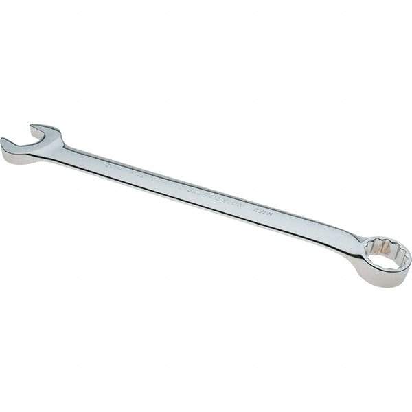 Proto - 29mm 12 Point Combination Wrench - 15° Offset Angle, 15-55/64" OAL, Steel, Full Polish Finish - Industrial Tool & Supply