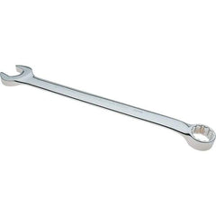 Proto - 29mm 12 Point Combination Wrench - 15° Offset Angle, 15-55/64" OAL, Steel, Full Polish Finish - Industrial Tool & Supply
