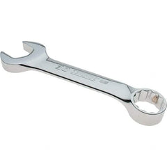 Proto - 30mm 12 Point Combination Wrench - 15° Offset Angle, 8-29/32" OAL, Steel, Full Polish Finish - Industrial Tool & Supply