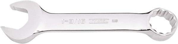 Proto - 1-3/16" 12 Point Combination Wrench - 15° Offset Angle, 8-29/32" OAL, Steel, Full Polish Finish - Industrial Tool & Supply