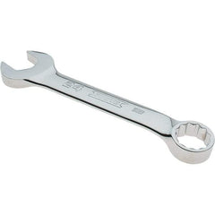 Proto - 24mm 12 Point Combination Wrench - 15° Offset Angle, 8-19/64" OAL, Steel, Full Polish Finish - Industrial Tool & Supply