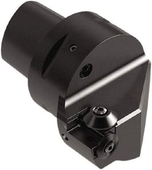 Seco - Left Hand Cut, Size C8, LCGN Insert Compatiblity, Internal Modular Turning & Profiling Cutting Unit Head - 55mm Ctr to Cutting Edge, 80mm Head Length, Through Coolant, Series Seco-Capto - Industrial Tool & Supply