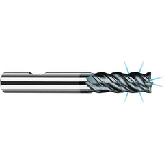 Fraisa - 1/2, 1-1/4" LOC, 1/2" Shank Diam, 3-1/4" OAL, 4 Flute Solid Carbide Square End Mill - Industrial Tool & Supply