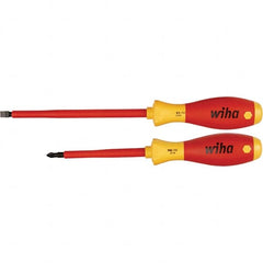 Wiha - Screwdriver Sets Screwdriver Types Included: Slotted; Phillips Number of Pieces: 2 - Industrial Tool & Supply