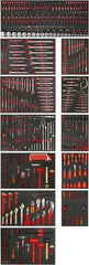 Proto - 613 Piece Master Tool Set - Comes in Workstation - Industrial Tool & Supply