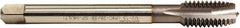 Emuge - 5/8-11 UNC, 3 Flute, TiCN Finish, HSS-E Spiral Point Tap - Plug Chamfer, Right Hand Thread, 4.331" OAL, 1-1/16" Thread Length, 0.48" Shank Diam, 2B/3B Class of Fit - Exact Industrial Supply